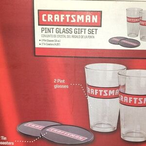 Craftsman Pint Glass GIFT SET